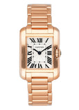 Cartier Tank Anglaise W5310013 18K Rose Gold Ladies Watch