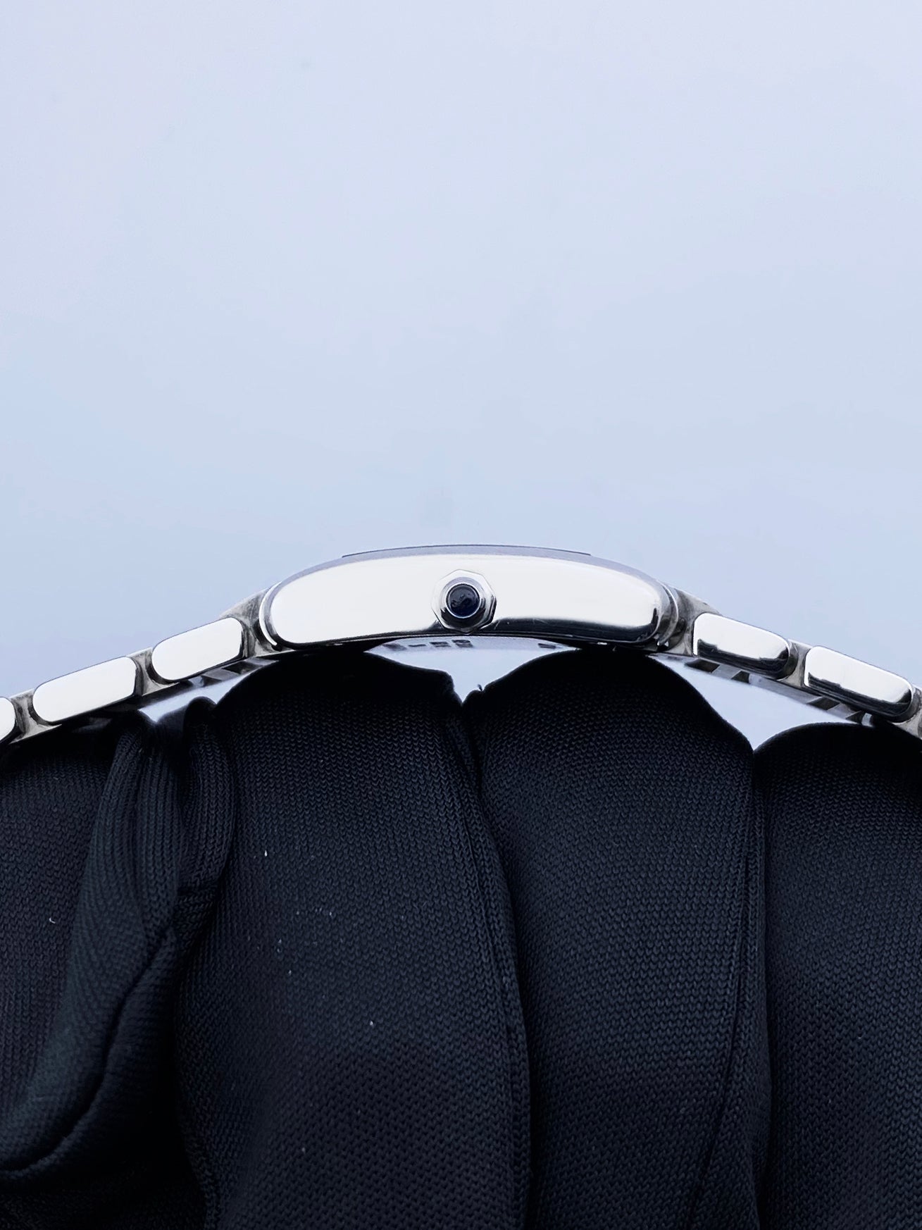 Cartier Tank Francaise 2384 Stainless Steel Ladies Watch