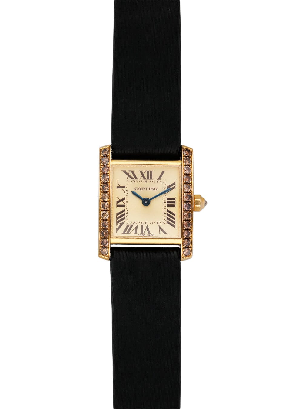 Cartier Tank Francaise WE1038331 Diamond Ladies Watch Box & Papers
