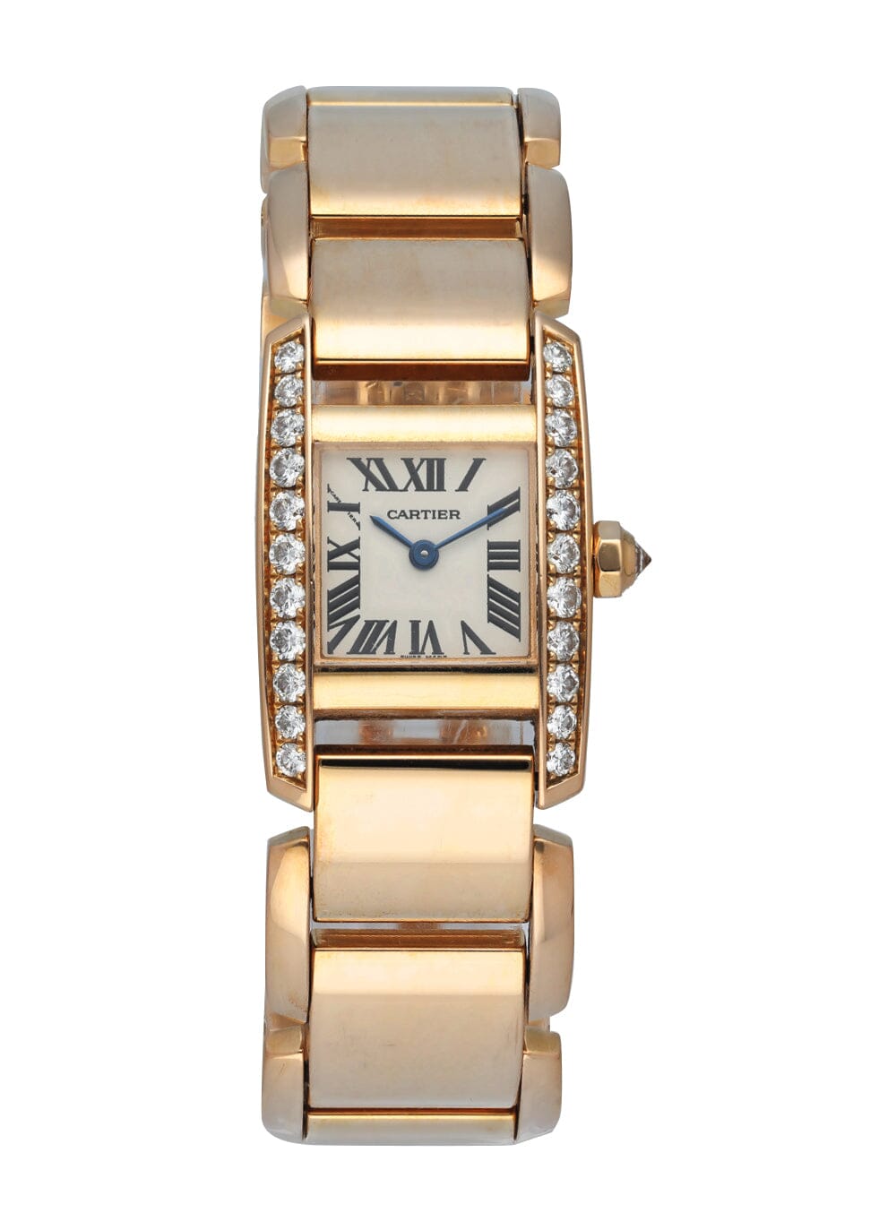 Cartier Tankissime 2801 18k Rose Gold Quartz Ladies Watch - Virtual