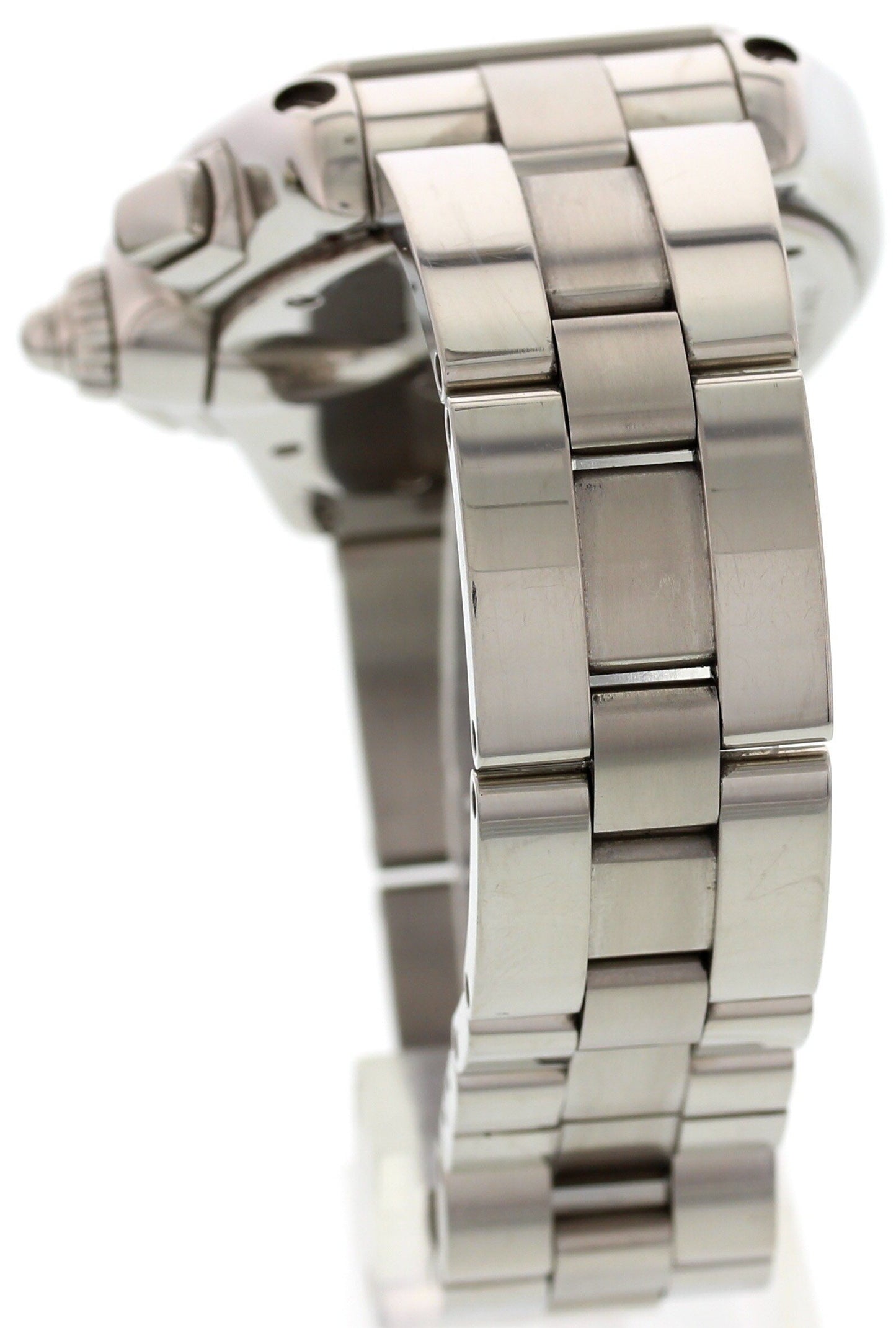 Cartier XL Roadster Chronograph Stainless Steel 2618 - Wristwatch