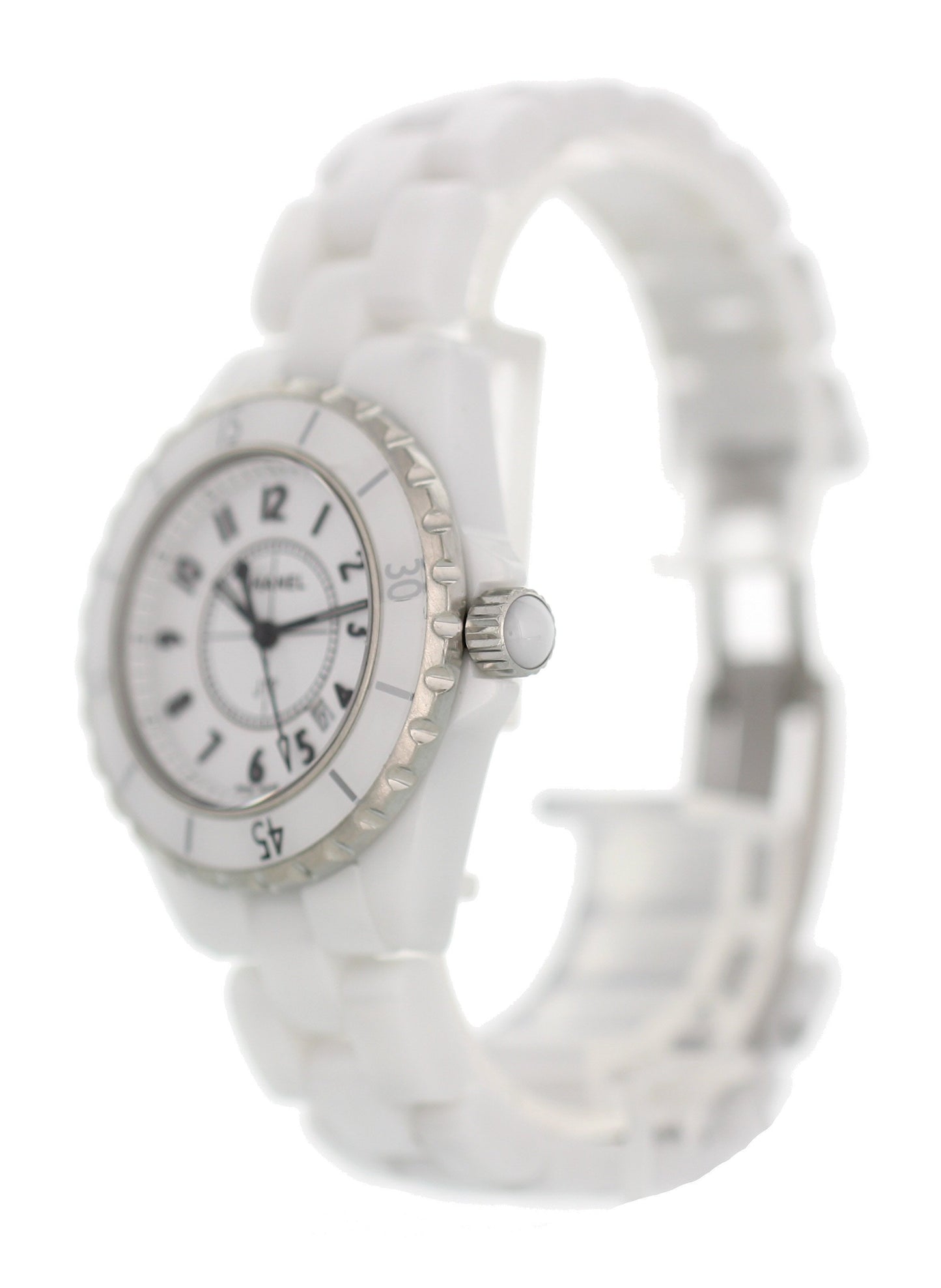 Chanel J12 H0968 White Ceramic Quartz Watch