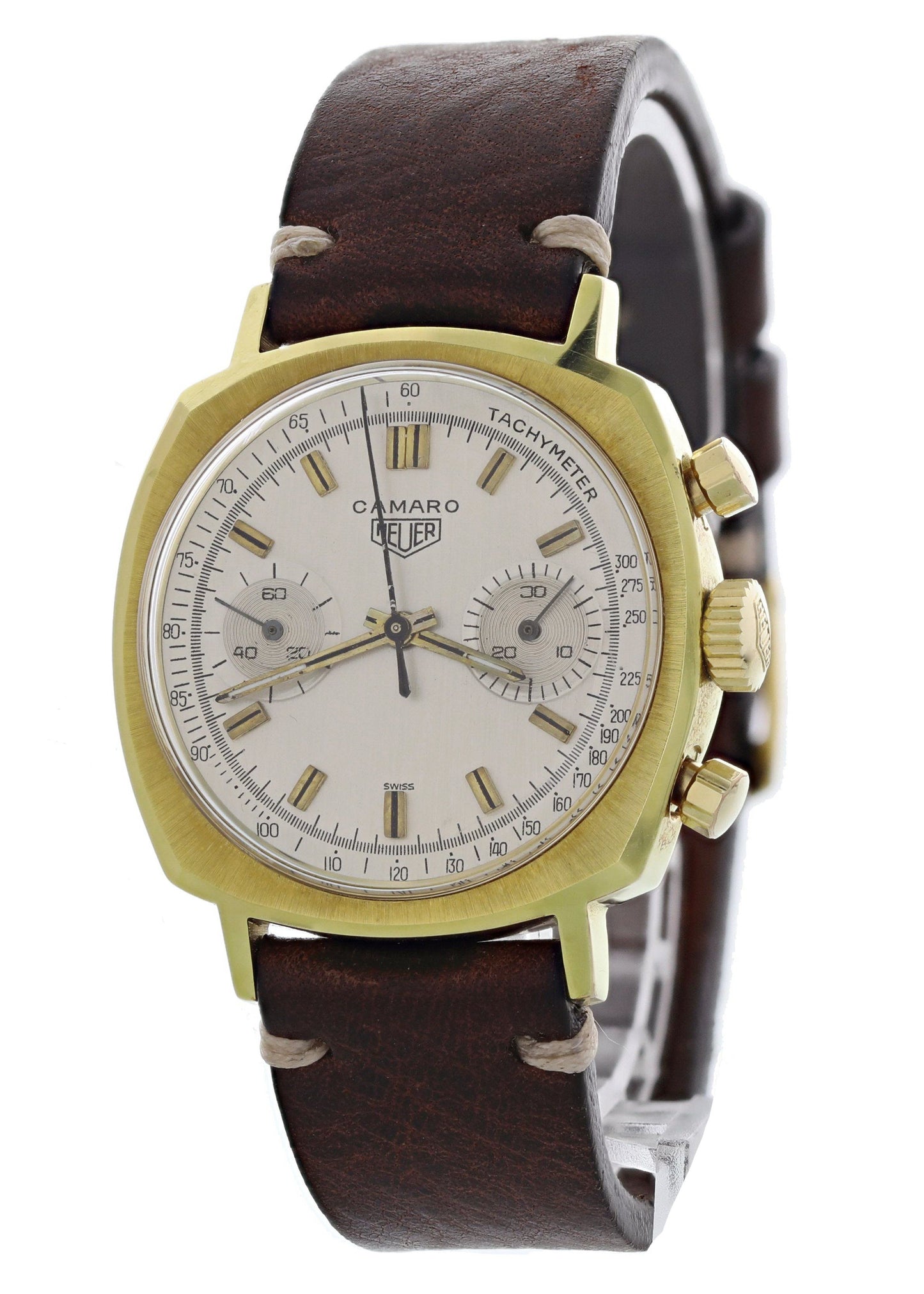 Heuer Camaro 73345T Vintage Mens Watch