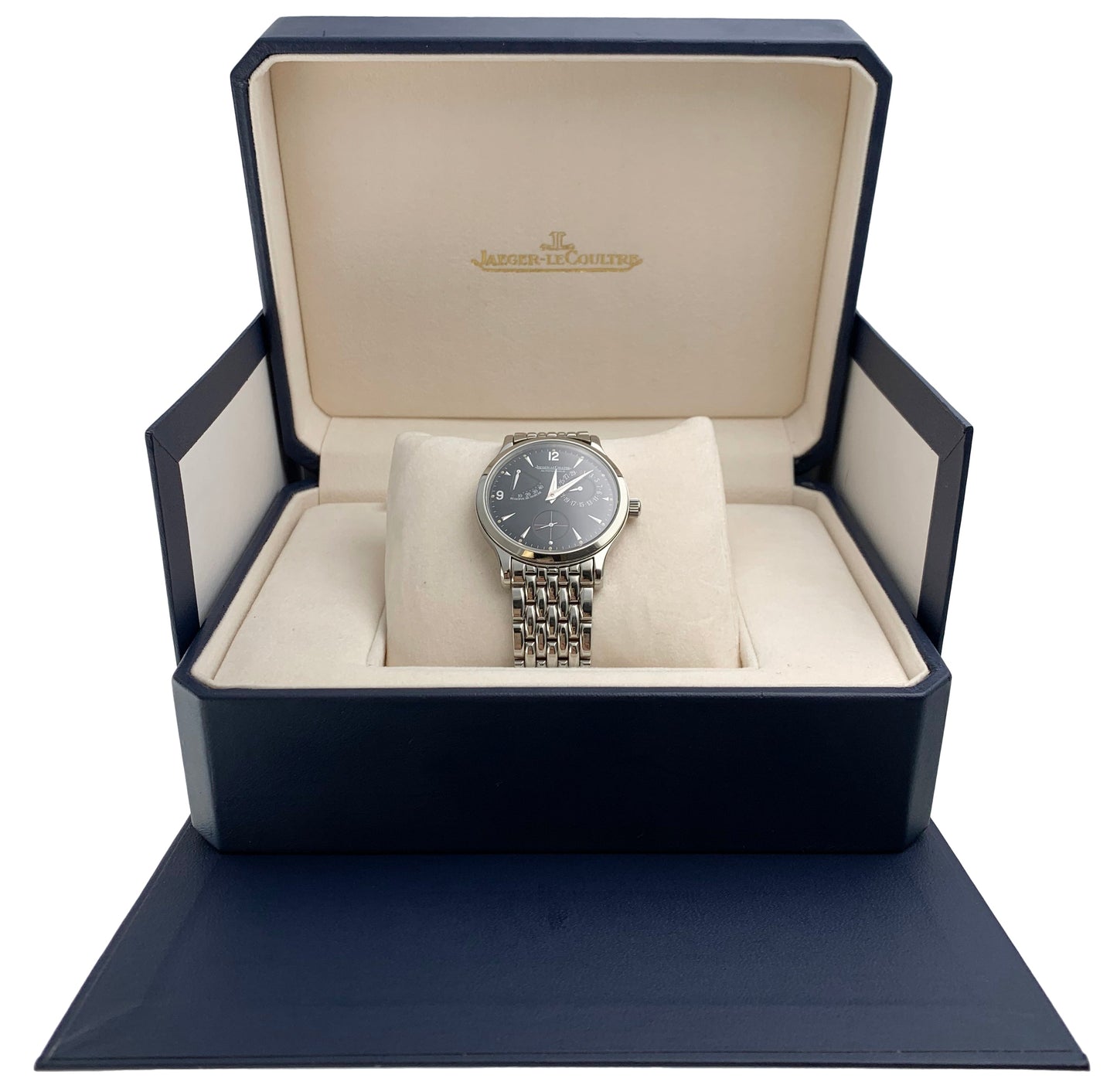 Jaeger LeCoultre Master Reserve De Marche Mens Watch Box&Papers