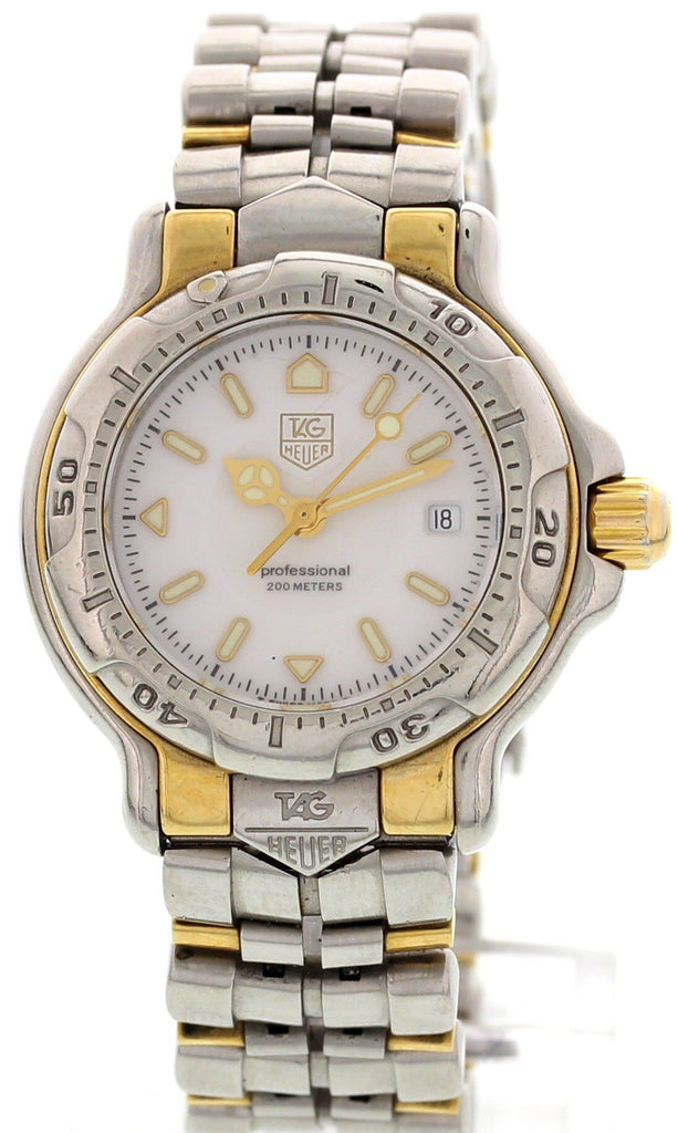 Tag heuer stainless clearance steel and 18k gold