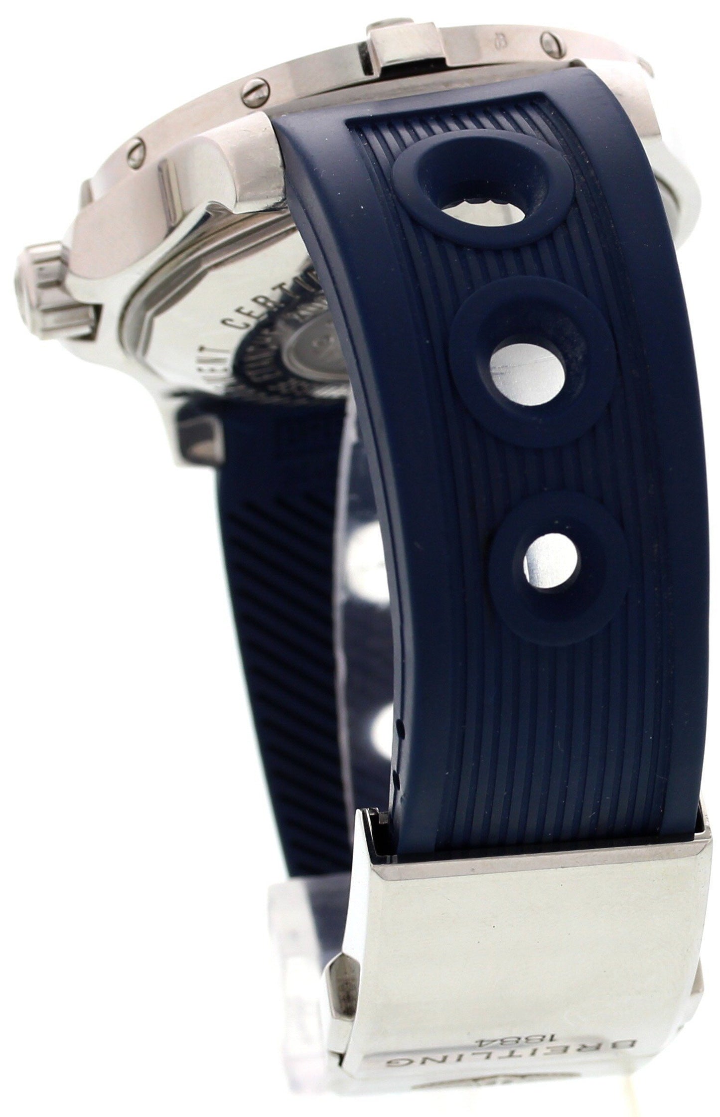 Men's Breitling SuperOcean SS A17390 Rubber Strap