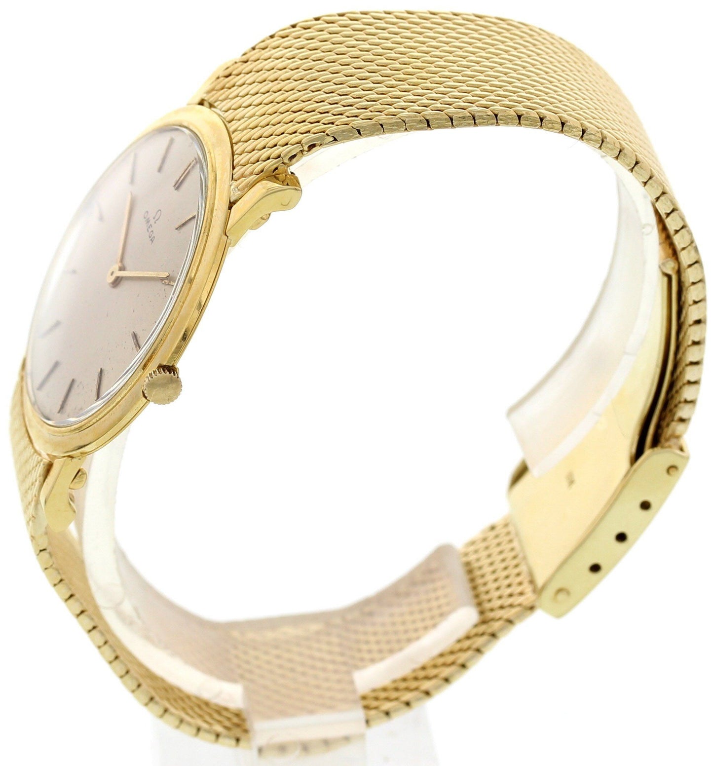 Men’s Vintage Omega 18K Yellow Gold Watch - Wristwatch