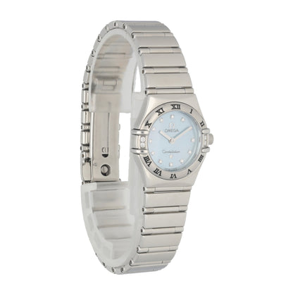 Omega Constellation My Choice 1566.86.00 Quartz Mini Ladies Watch