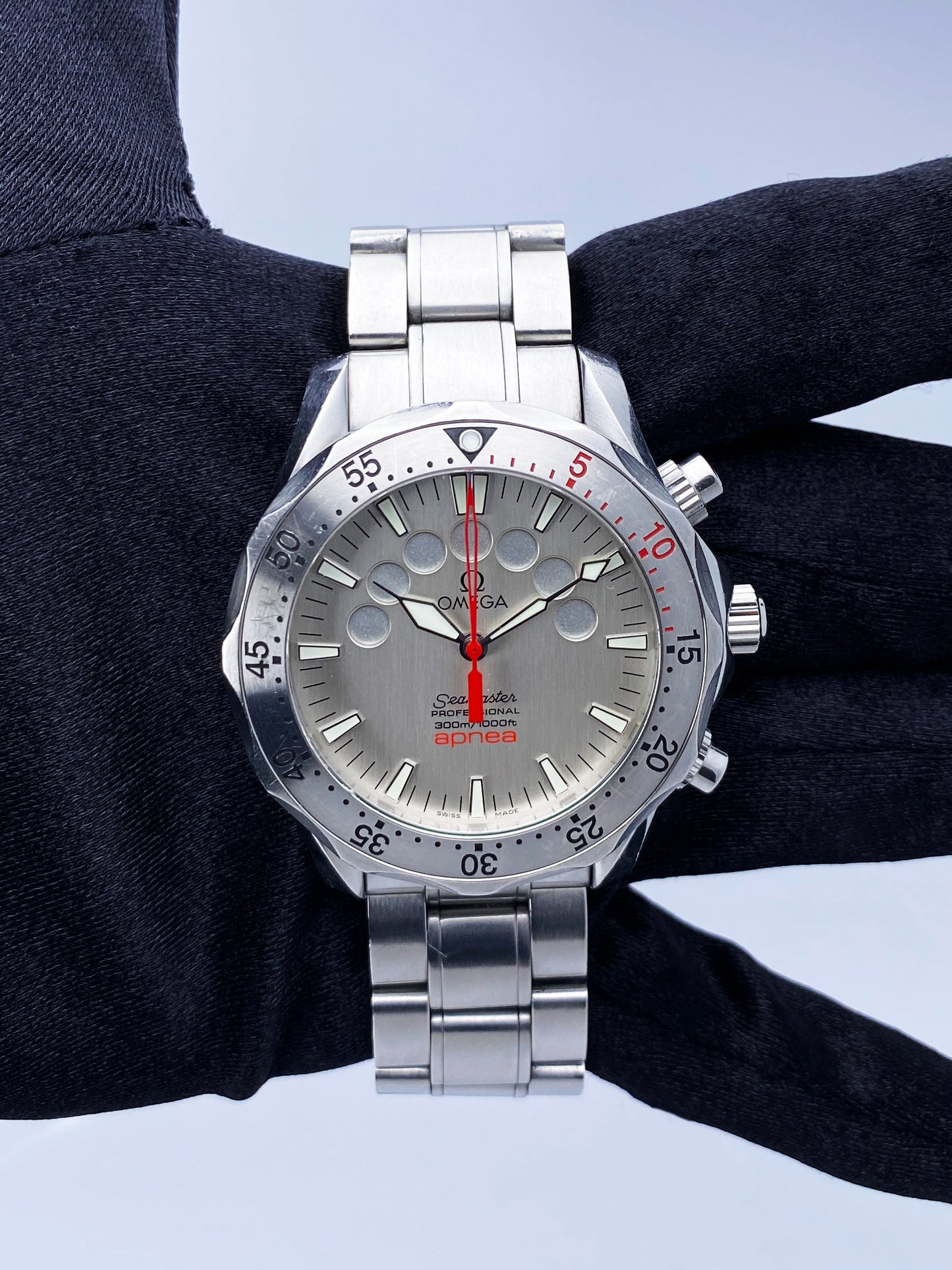 Omega Seamaster 2595.30.00 Apnea Jacques Mayol Mens Watch