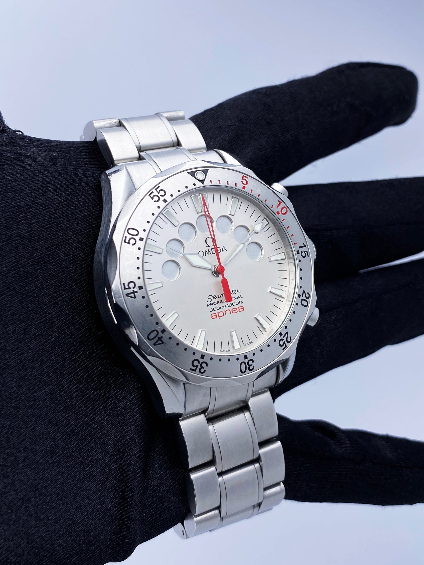 Omega Seamaster 2595.30.00 Apnea Jacques Mayol Mens Watch