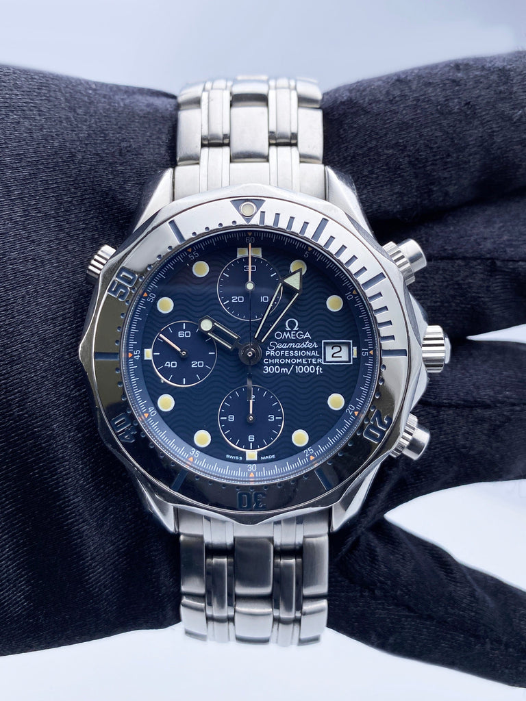 時計 OMEGA Seamaster Professional SOLD OUT: Omega Seamaster 300m Blue Wave Dial 36mm Box