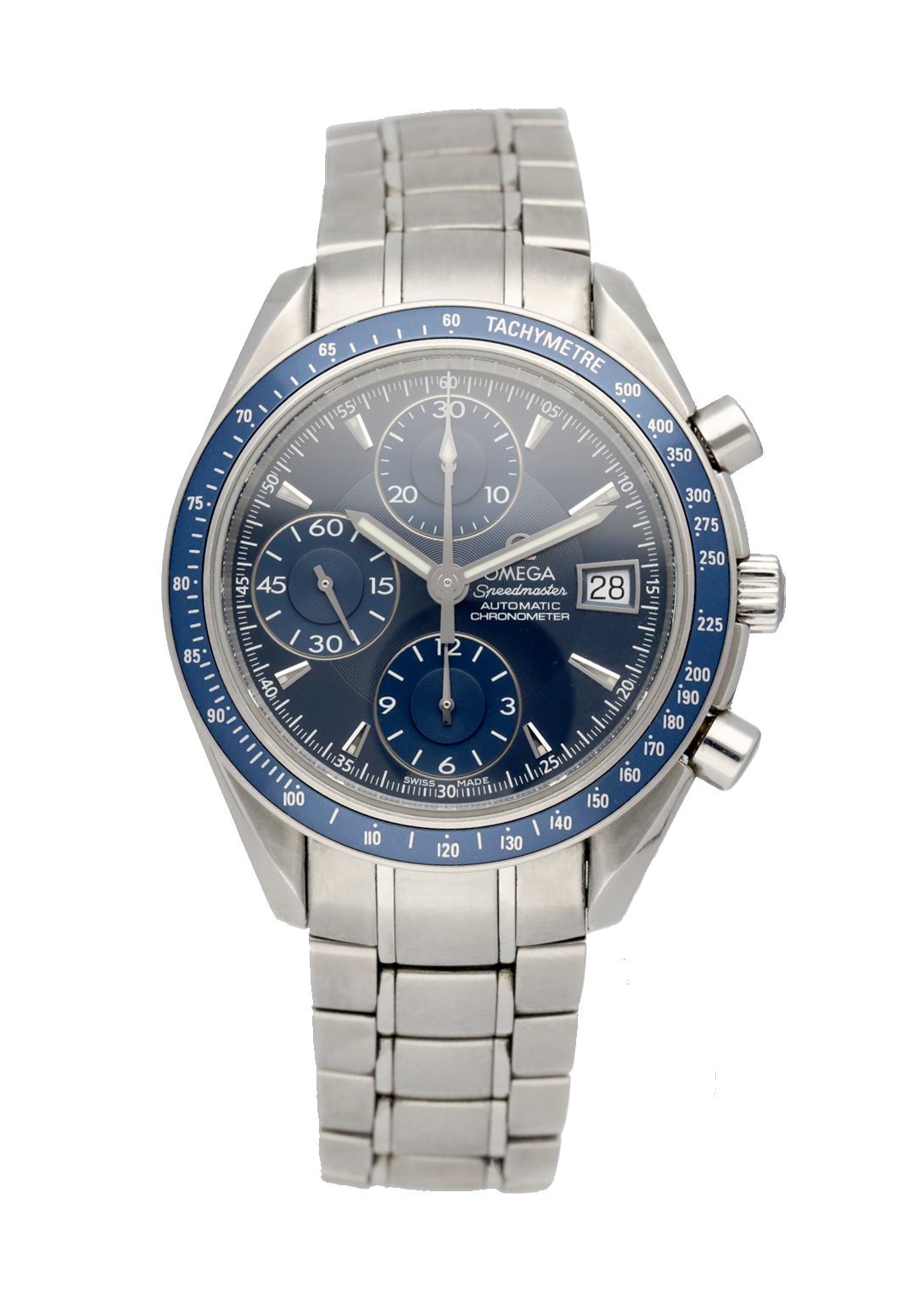 Omega Speedmaster 3212.80.00 Chronograph Men's Watch Box & – Phigora