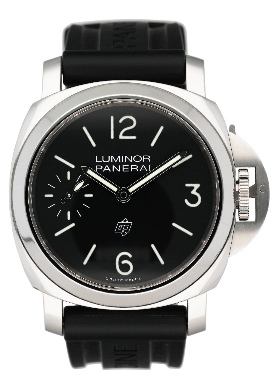 Panerai Luminor Logo PAM 1084 Stainless Steel Mens Watch With Box