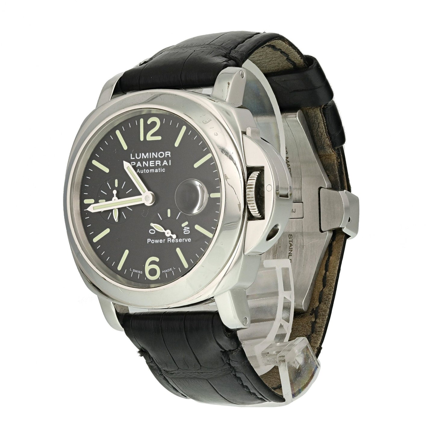 Panerai Luminor Power Reserve PAM00090 Mens Watch With Papers