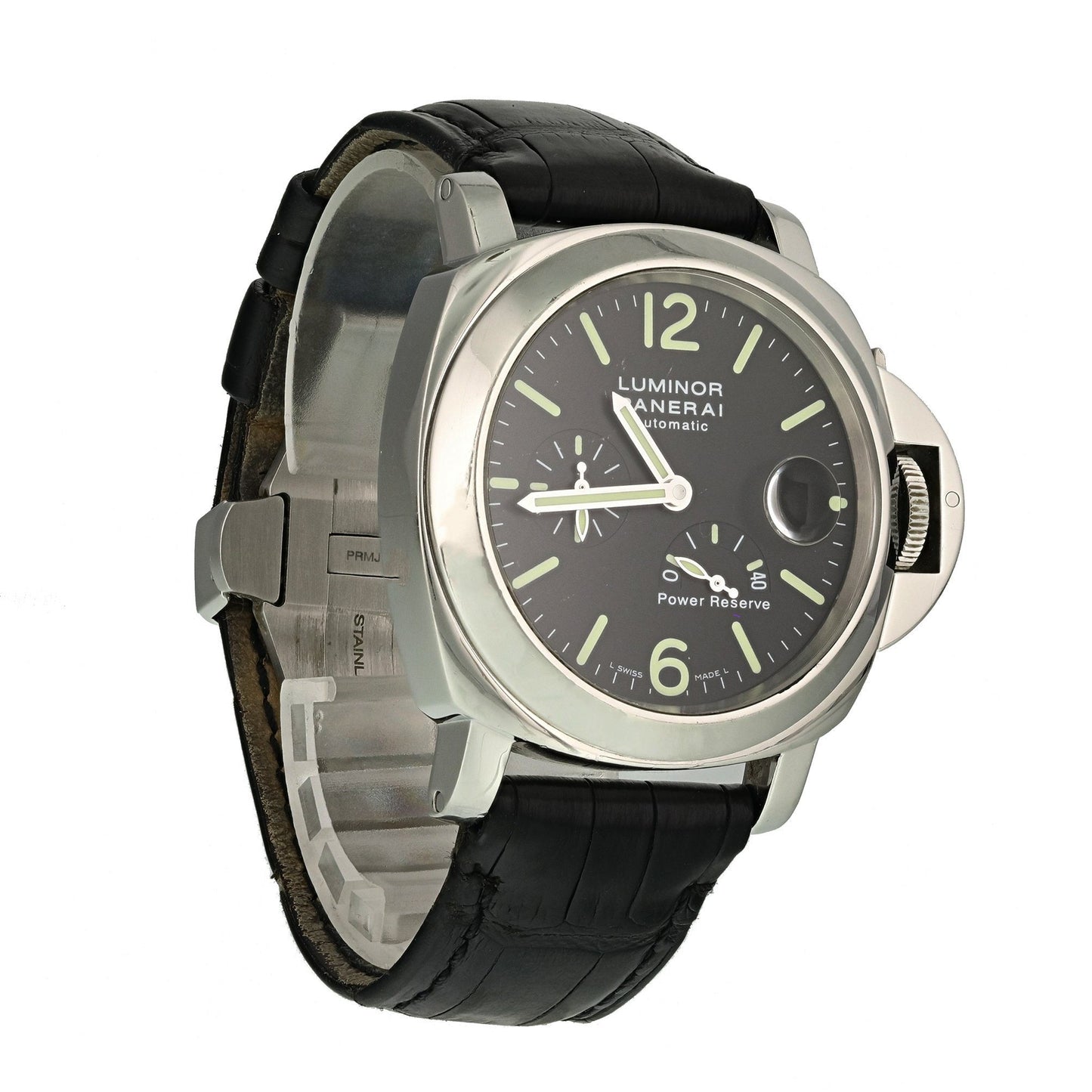 Panerai Luminor Power Reserve PAM00090 Mens Watch With Papers
