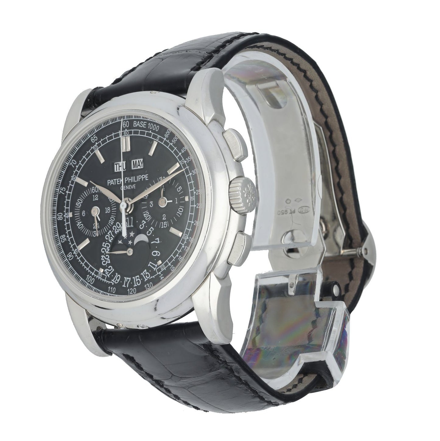 Patek Philippe 5970P Perpetual Calendar Chronograph Platinum Men's Watch
