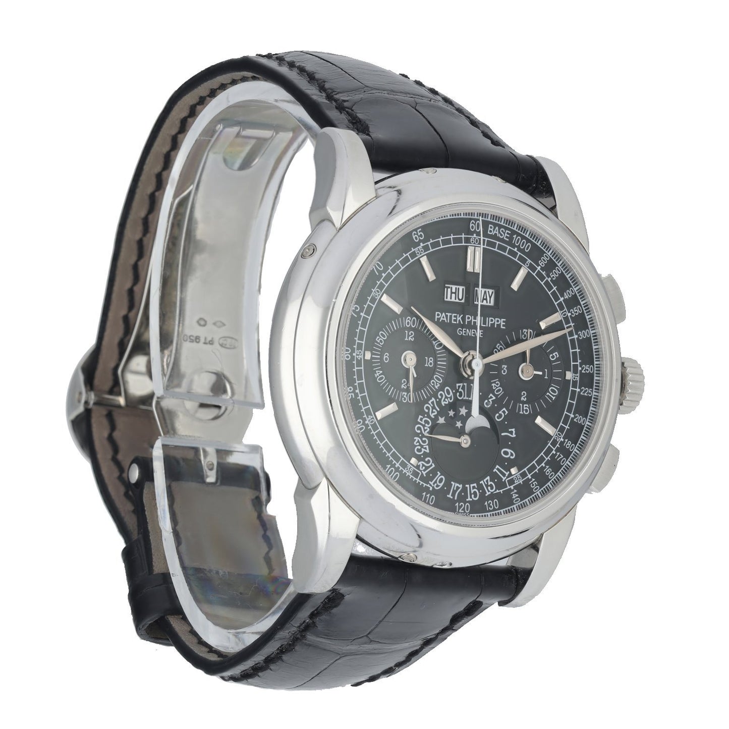 Patek Philippe 5970P Perpetual Calendar Chronograph Platinum Men's Watch
