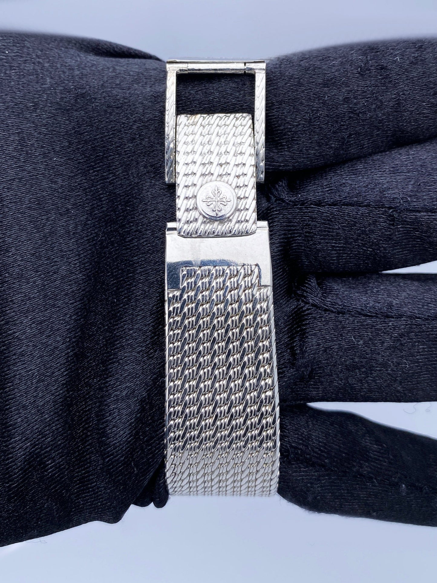 Patek Philippe Calatrava 2591 Diamond Dial Platinum Mens Watch - Watches