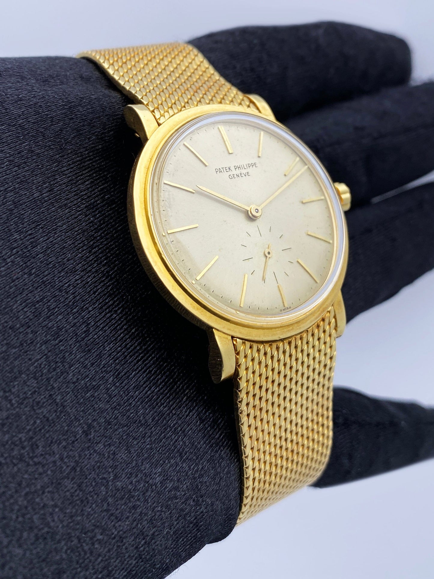 Patek Philippe Calatrava 3429 18K Yellow Gold Mens Watch