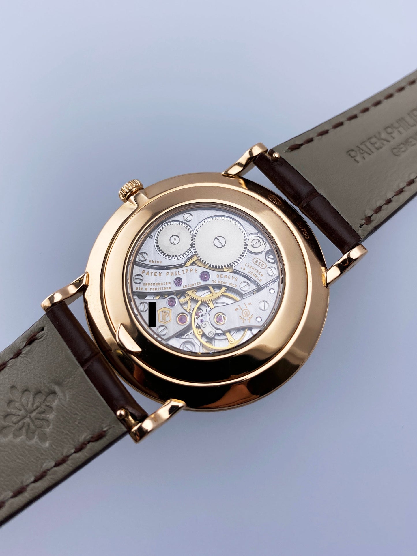 Patek Philippe Calatrava 5116R 18K Rose Gold Mens Watch - Wristwatch