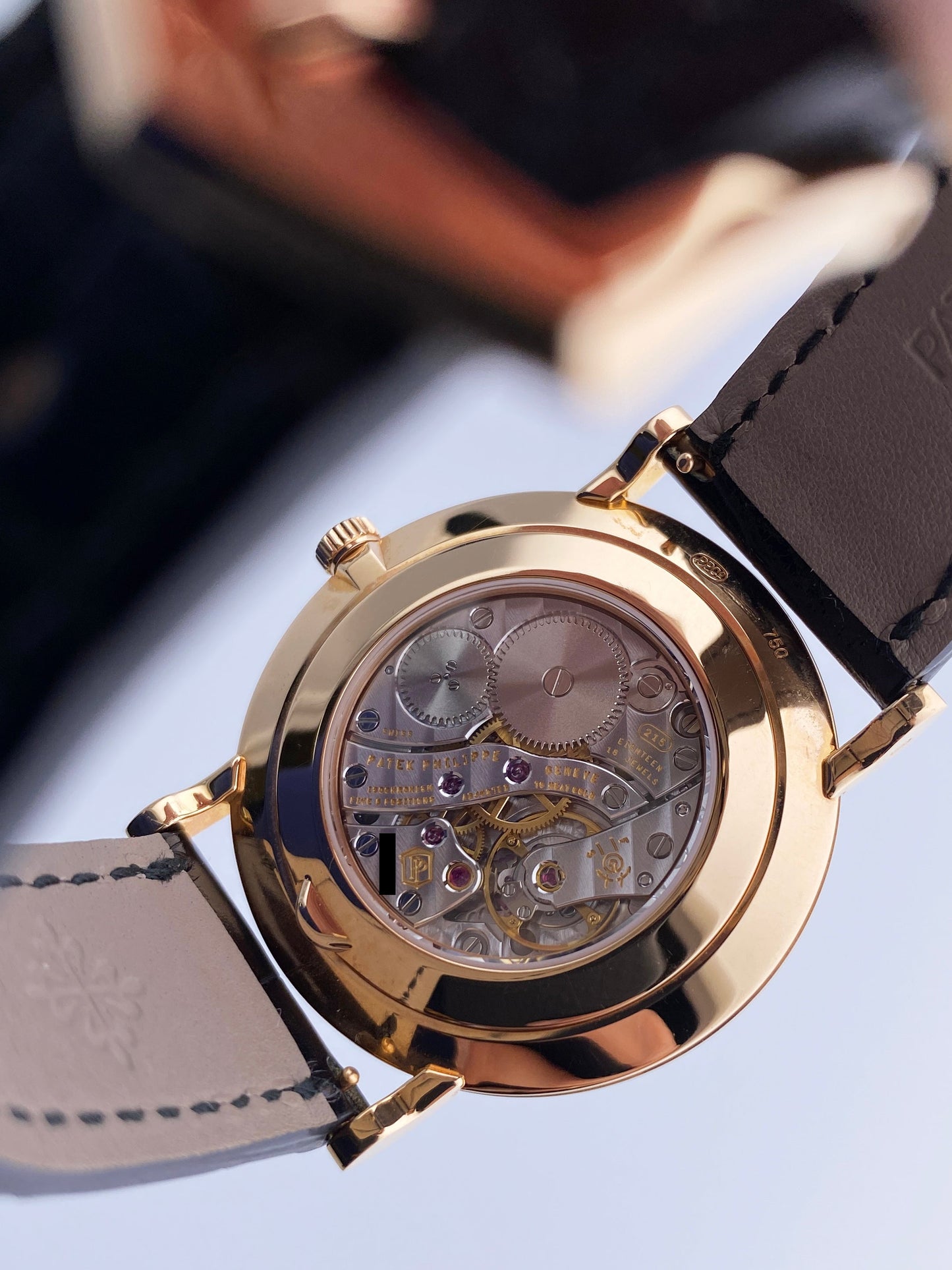 Patek Philippe Calatrava 5119R 18K Rose Gold Mens Watch Papers - Virtual