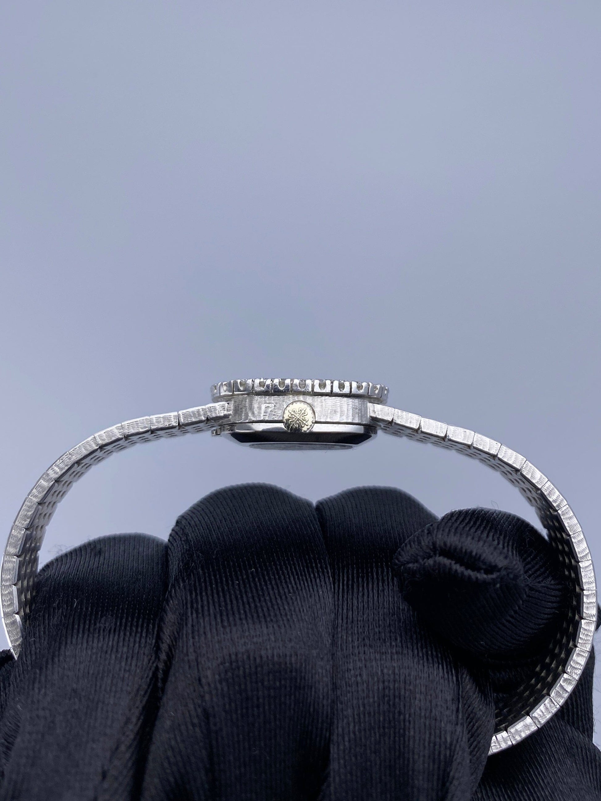 Patek Philippe Ellipse 4102 Diamond Silver Dial Ladies Watch