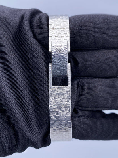 Patek Philippe Ellipse 4102 Diamond Silver Dial Ladies Watch