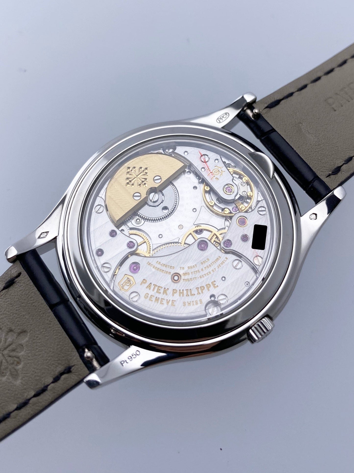 Patek Philippe Grand Complications 5140P Diamond Black Dial Mens Watch Box Papers - Watches