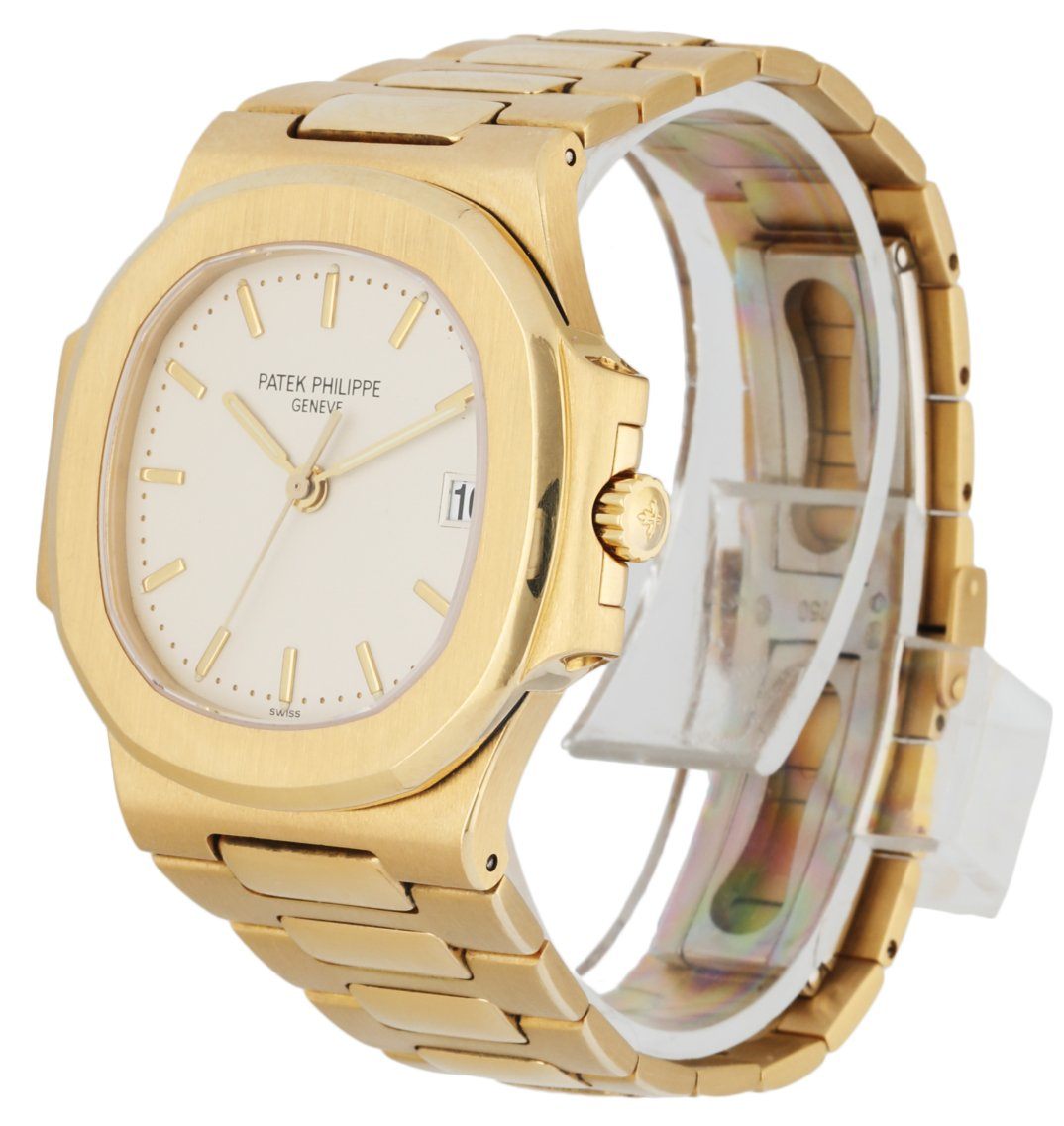 Patek Philippe Nautilus 3800J 18K Yellow Gold Ladies Watch