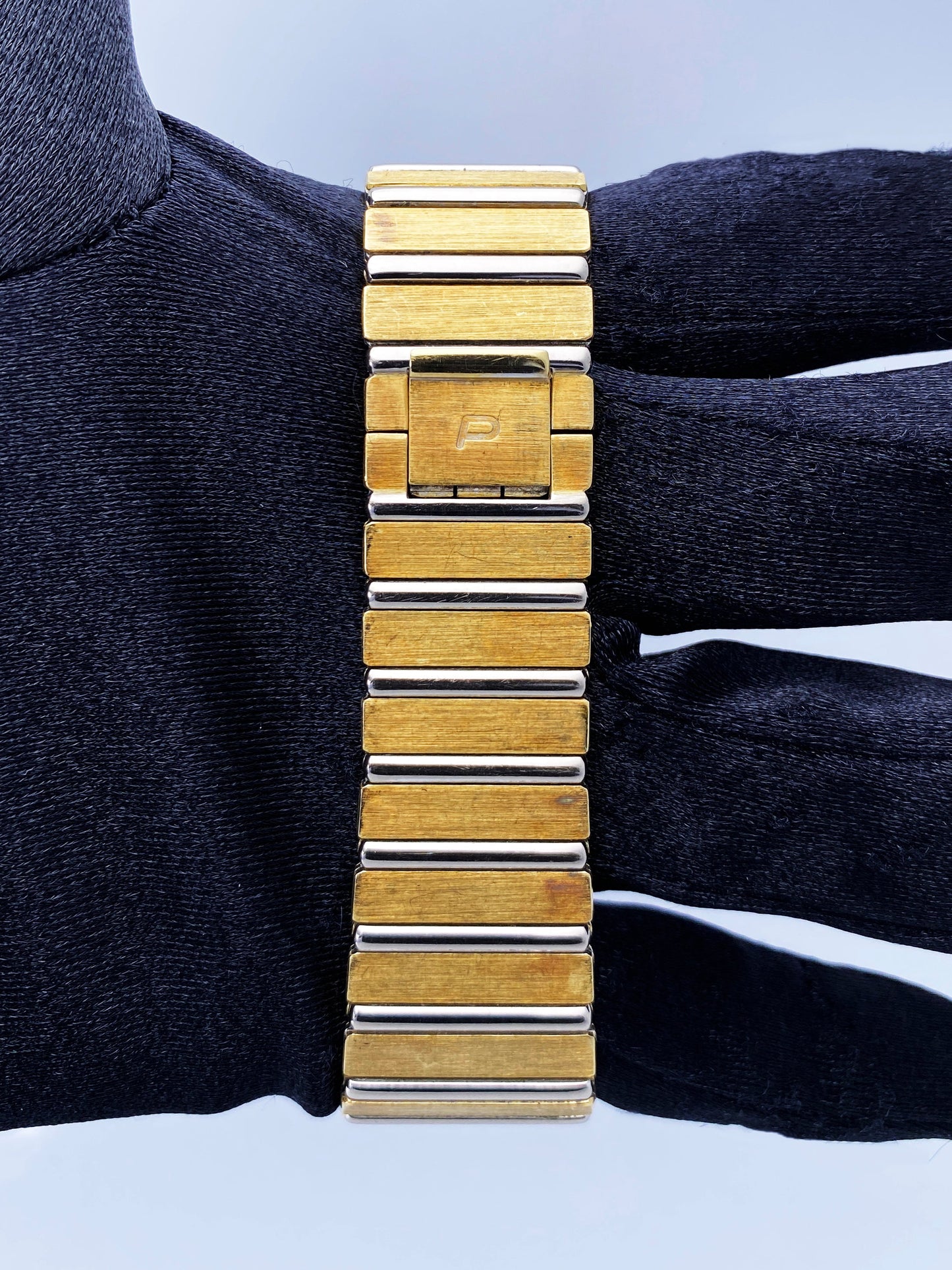 Piaget Polo Square 7131 C701 Two Tone Watch