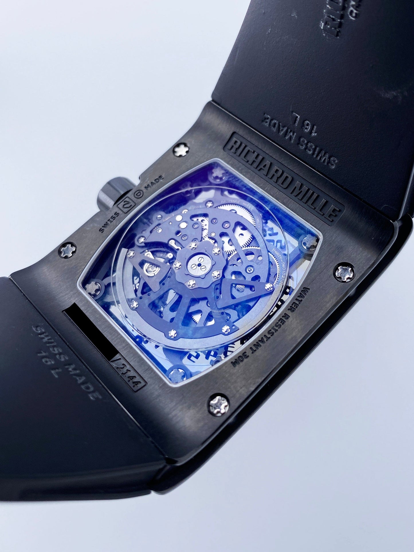 Richard Mille Extra Flat RM016 AL TI Titanium Mens Watch Box Papers - Virtual
