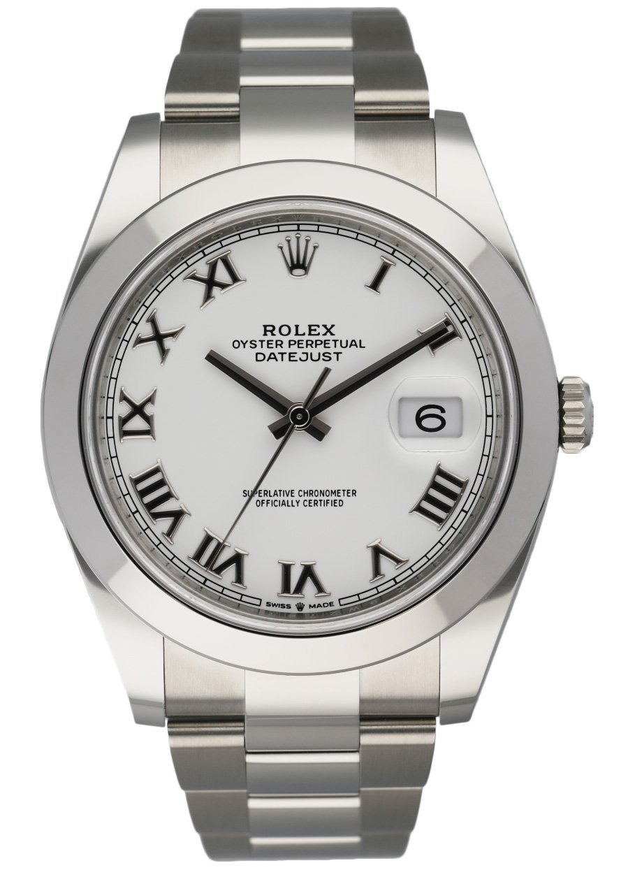 Rolex Datejust 126300 Stainless steel Men's Watch Box & Papers