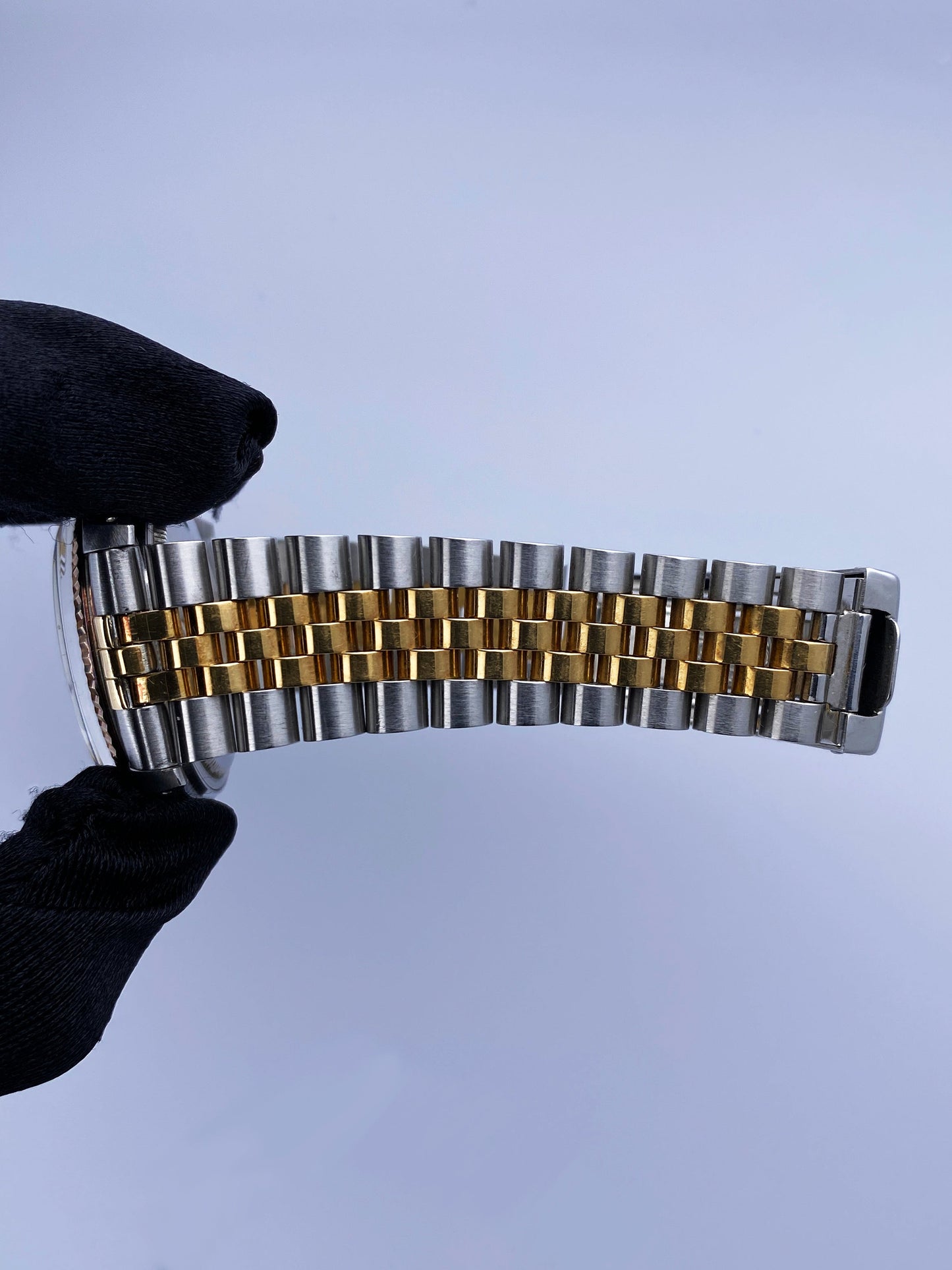 Rolex Datejust 16013 Buckley Dial Mens Watch Box Papers
