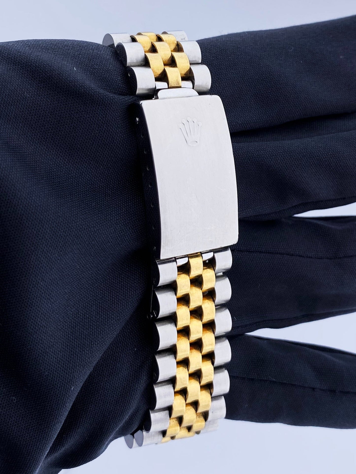 Rolex Datejust 16013 Diamond Dial Mens Watch Box Papers