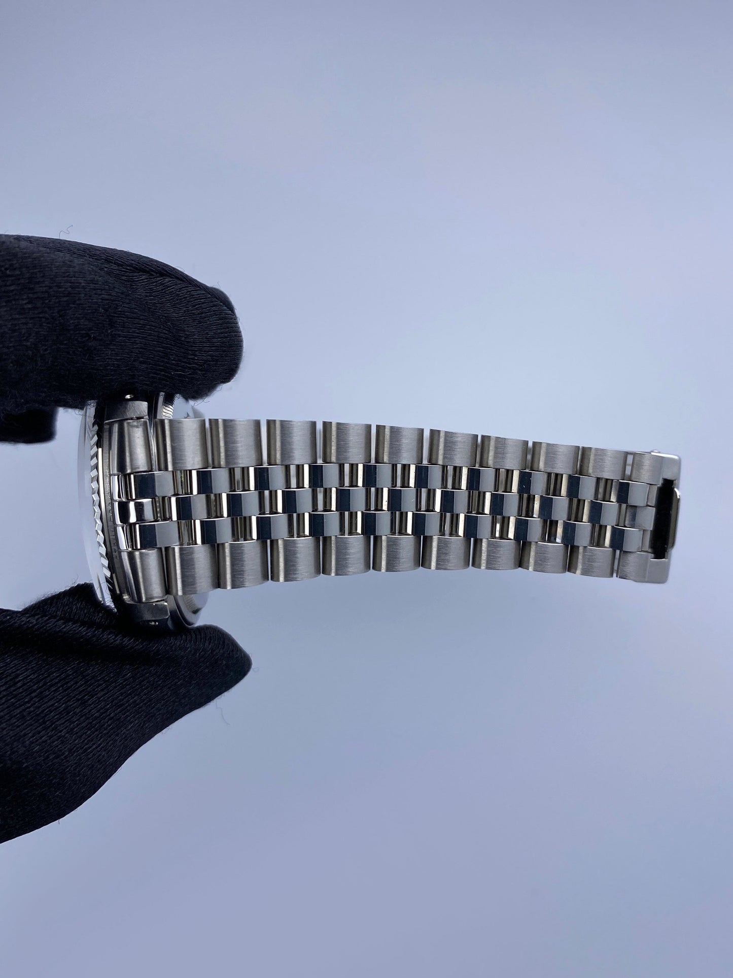 Rolex Datejust 16014 Silver Dial Mens Watch Box Papers