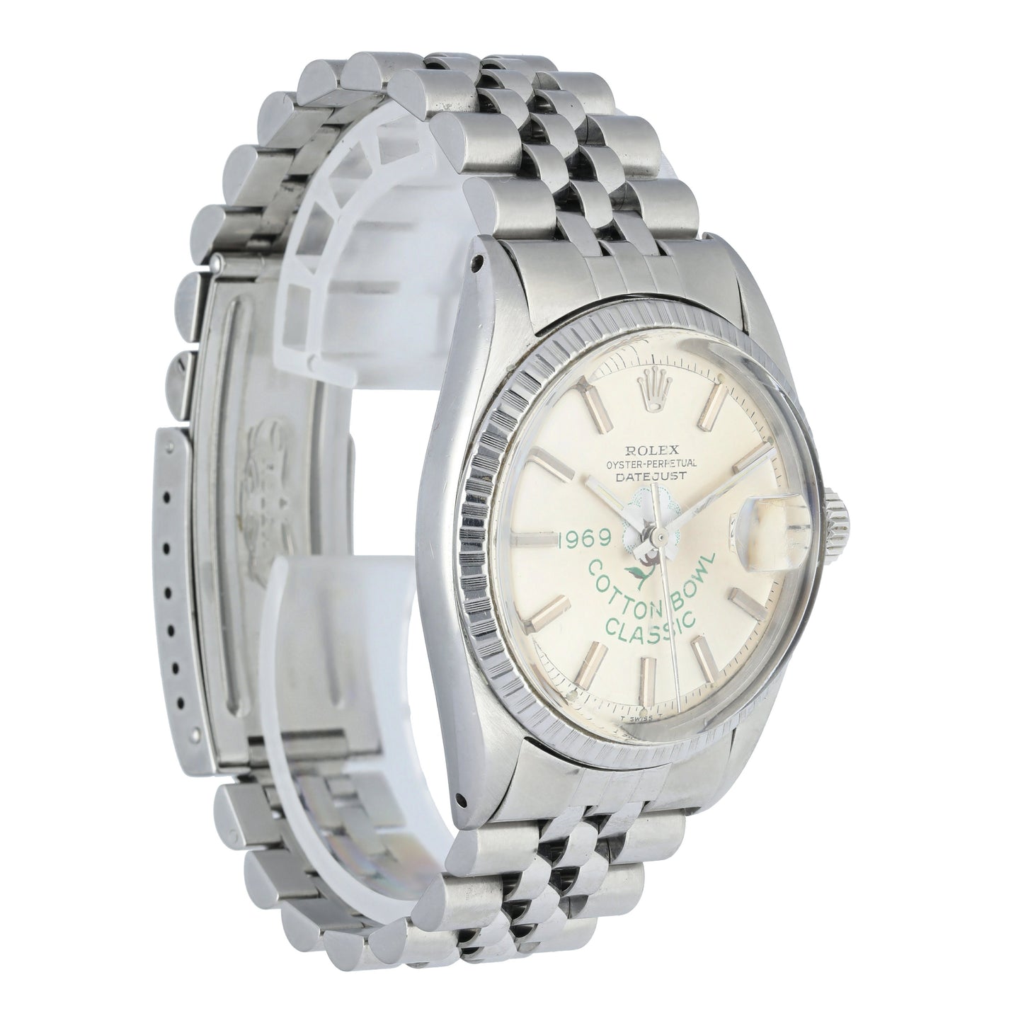 Rolex Datejust 1603 Cotton Bowl Classic 1969 Men's Watch With booklet