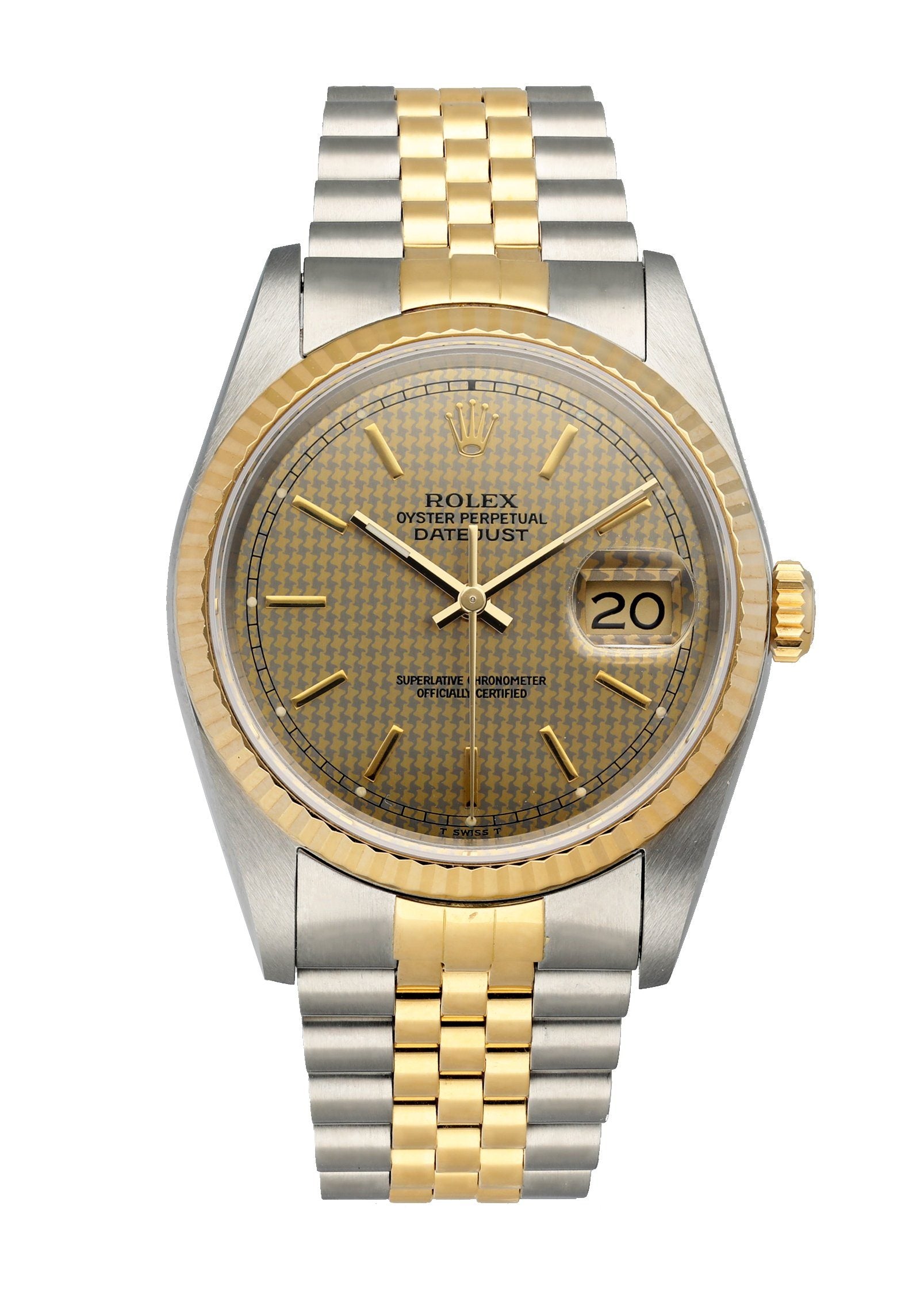 Rolex Datejust 16233 Honeycomb Dial Men's Watch | Phigora