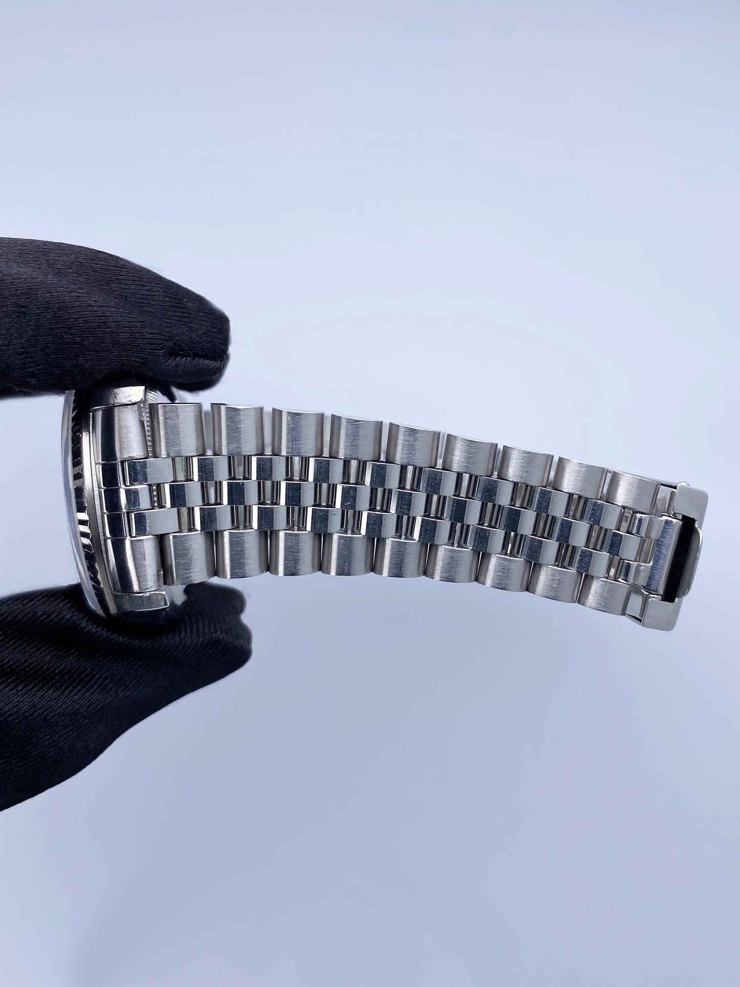 Rolex Datejust 16234 Gray Dial Mens Watch Box Papers