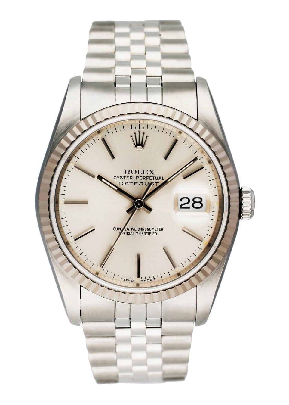 Rolex Datejust 16234 Silver Dial Mens Watch | Phigora