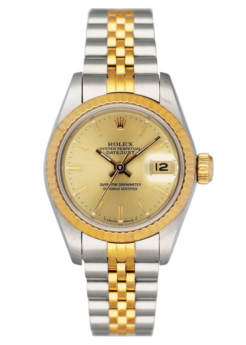 Rolex Datejust 69173 Champagne Dial Ladies Watch Box Papers – Phigora
