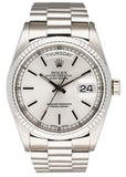 Rolex Day-Date 18039 18K White Gold Mens Watch