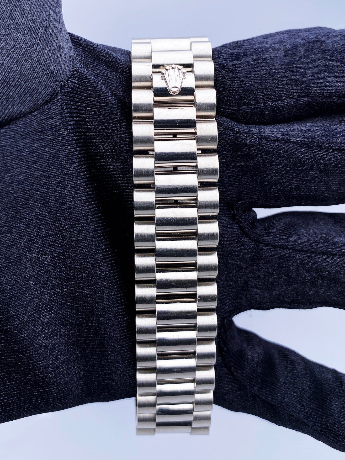 Rolex Day Date 18239 18K White Gold Mens Watch Box Papers - Watches