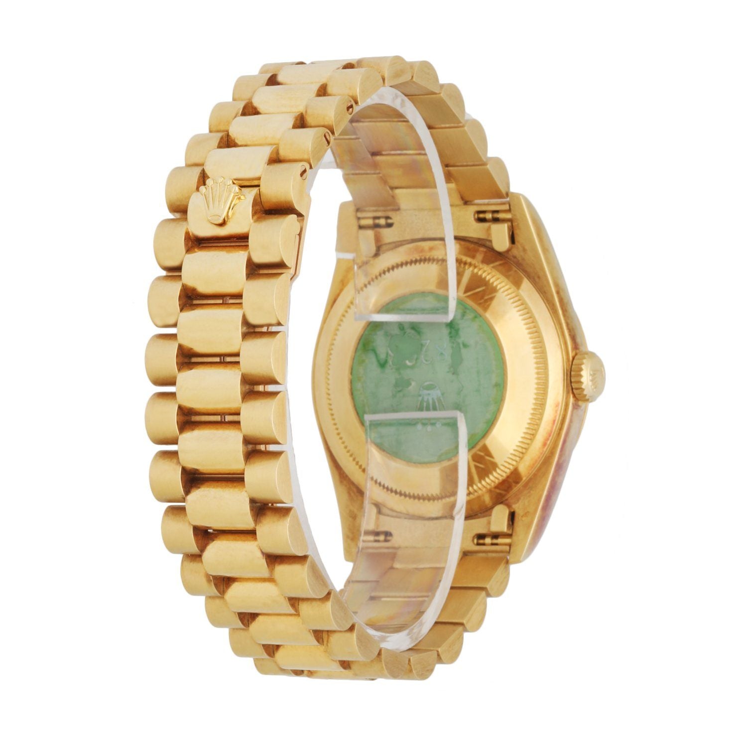 Rolex Day Date President 18238 18k Yellow Gold Men's Watch Box & Papers Mint