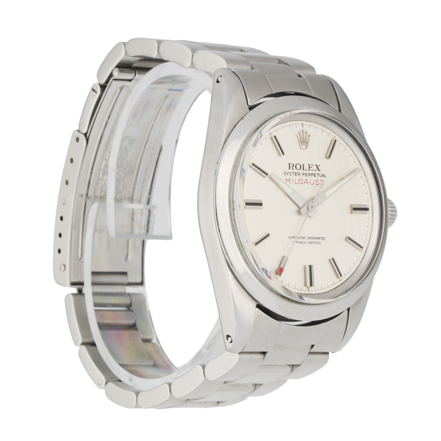 Rolex Milgauss 1019 Stainless Steel Vintage Men's Watch