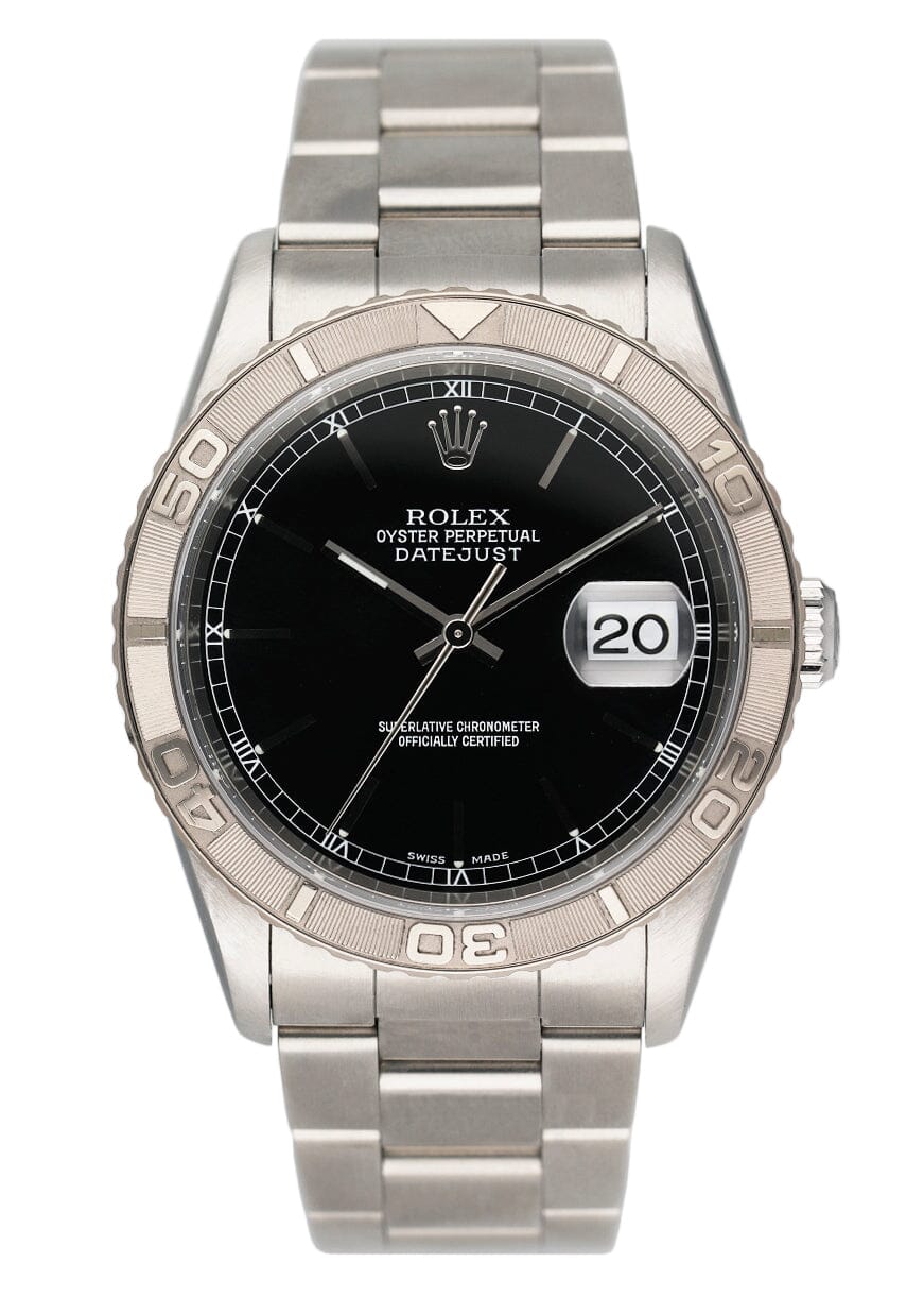 腕時計 ROLEX OYSTER PERPETUAL DATEJUST 179384-0002 Rolex Lady-Datejust 26 Black Dial Womens Watch