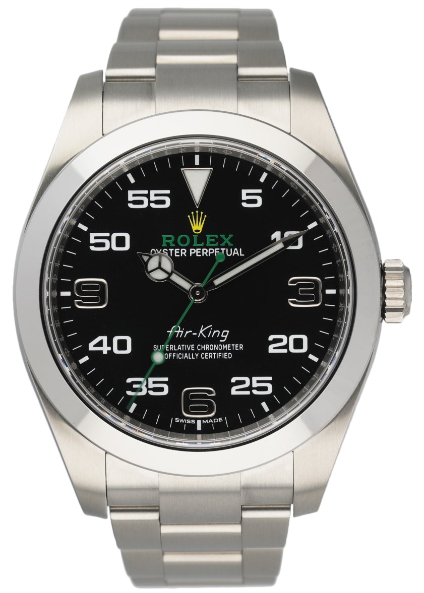 Rolex Oyster Perpetual Air King 116900 Men's Watch With Box & Papers