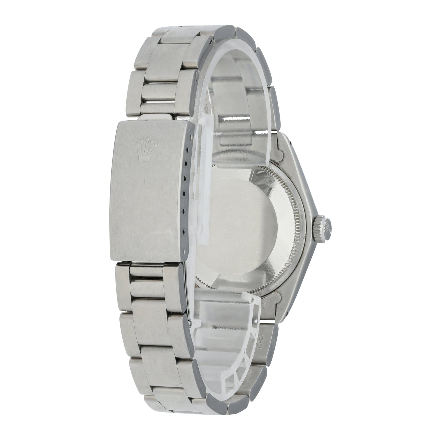 Rolex Oyster Perpetual Date 1500 non quick 34mm steel watch serial 3613598 circa 1974