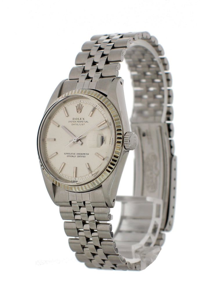 Rolex Oyster Perpetual Datejust 1601 Pie Pan Dial Vintage Watch