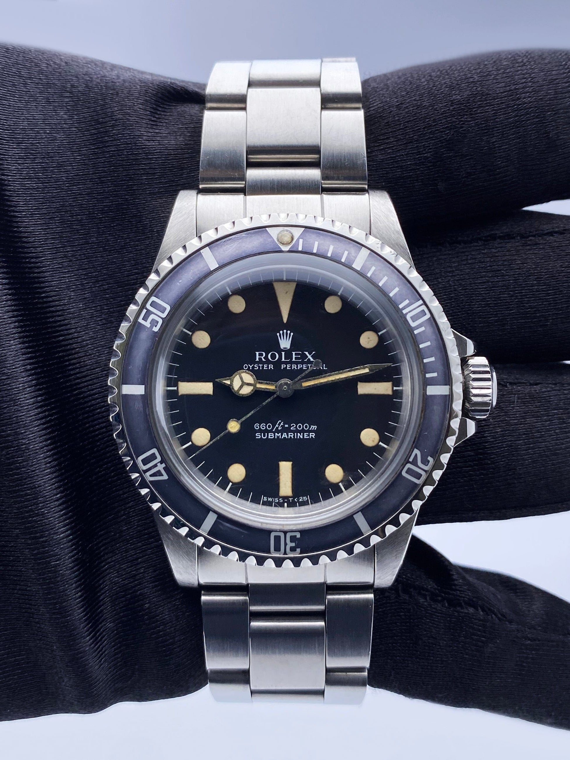 Rolex Submariner 5513 No Date Mens Watch