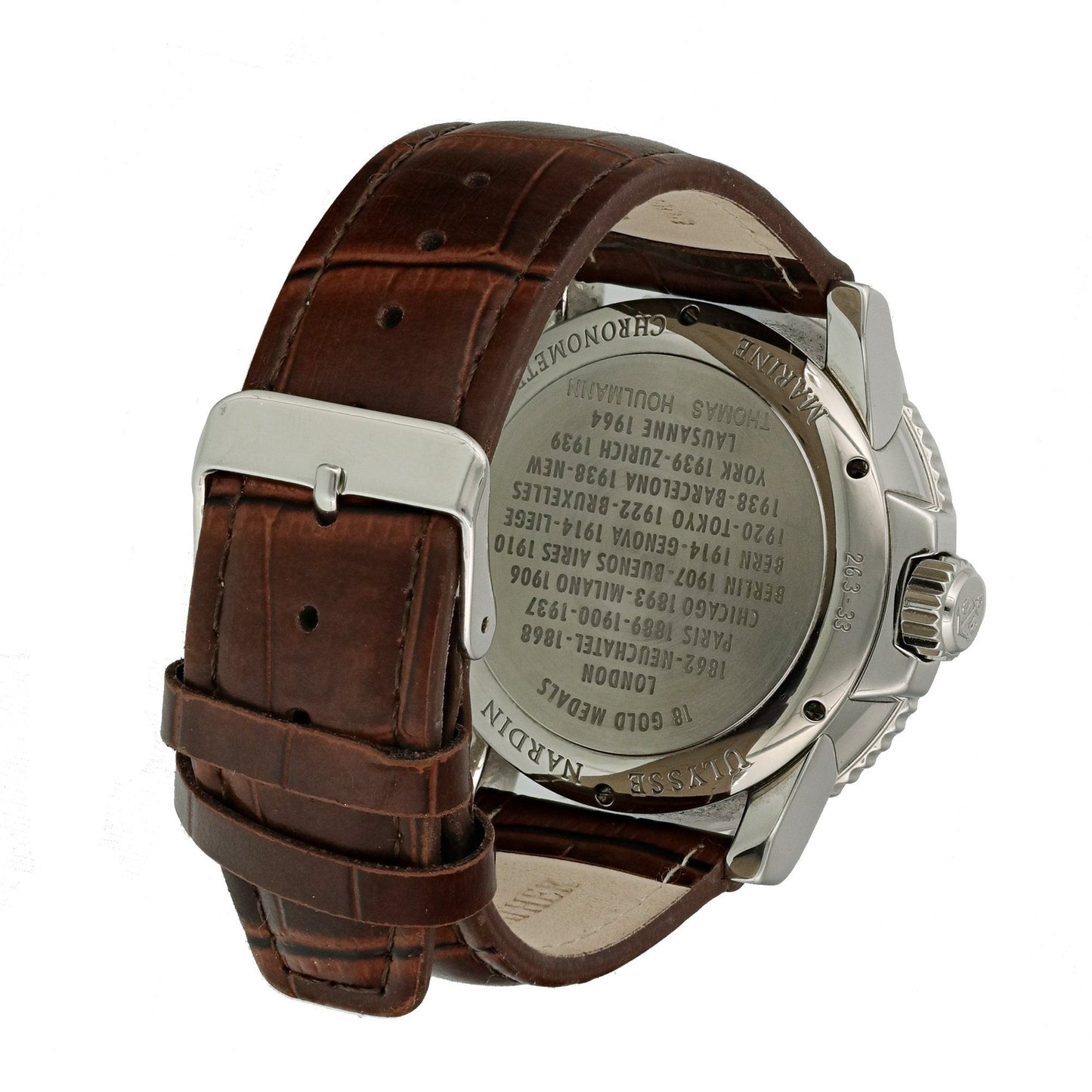Ulysse Nardin Marine Diver 263-33 Mens Watch Box Papers - Virtual